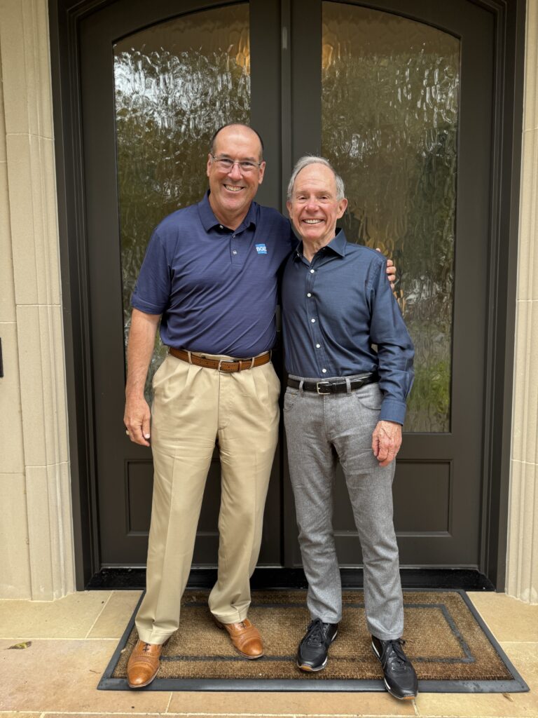 Pictured: Lee Lennard, President and CEO, and Richard "Dick" Gay, BGE Founder and former CEO